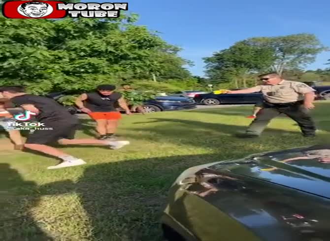 Video: After being shot, these police officers gas and tase two youths (for no apparent reason)
